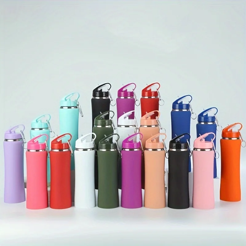 

Outdoor Large-capacity Portable Sports Cup, Cycling, Mountain Climbing, Fitness Sports Water Bottle, Double-layer Stainless Stee