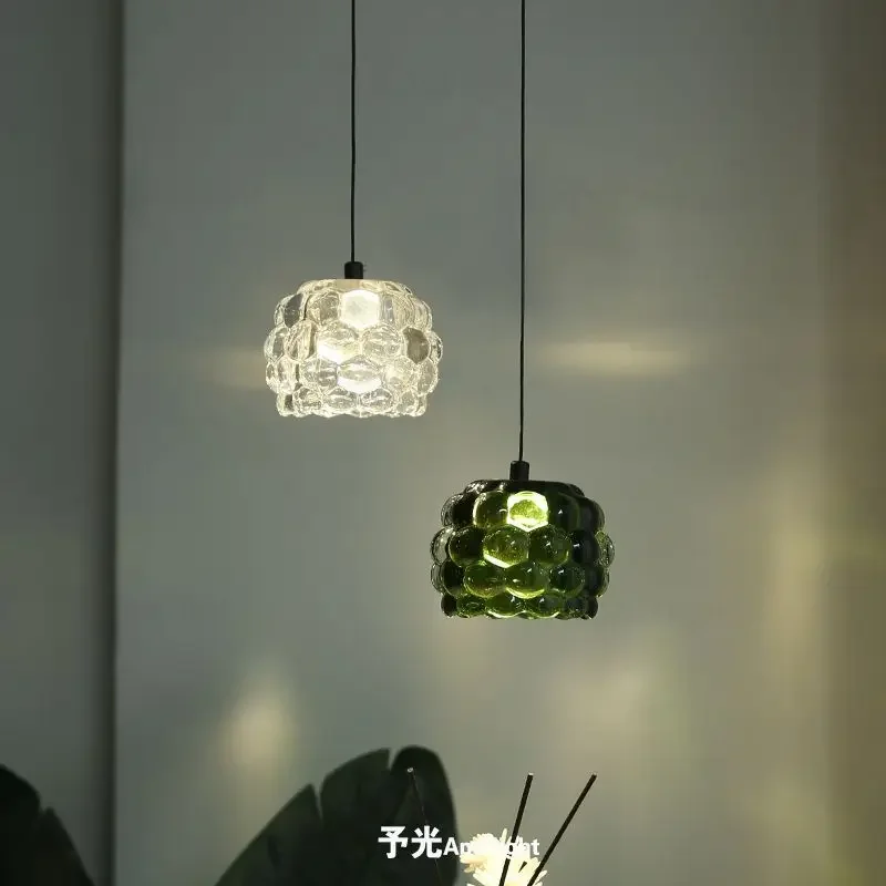 New American Exquisite Corridor Aisle Ceiling Lamp American Clothing Store Cashier Entrance Single Head Crystal Chandelier