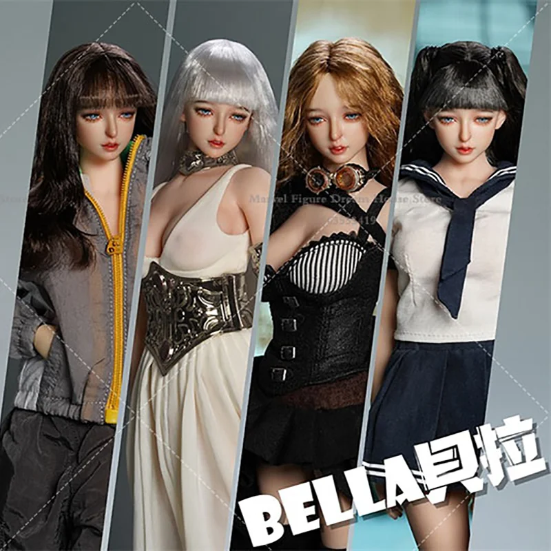 

KIDKING KKP004 A/B/C/D масштаб 1/6 BELLA смешанная кровь красота голова лепка для 12-дюймовых кукол экшн-фигурка солдат игрушки в наличии