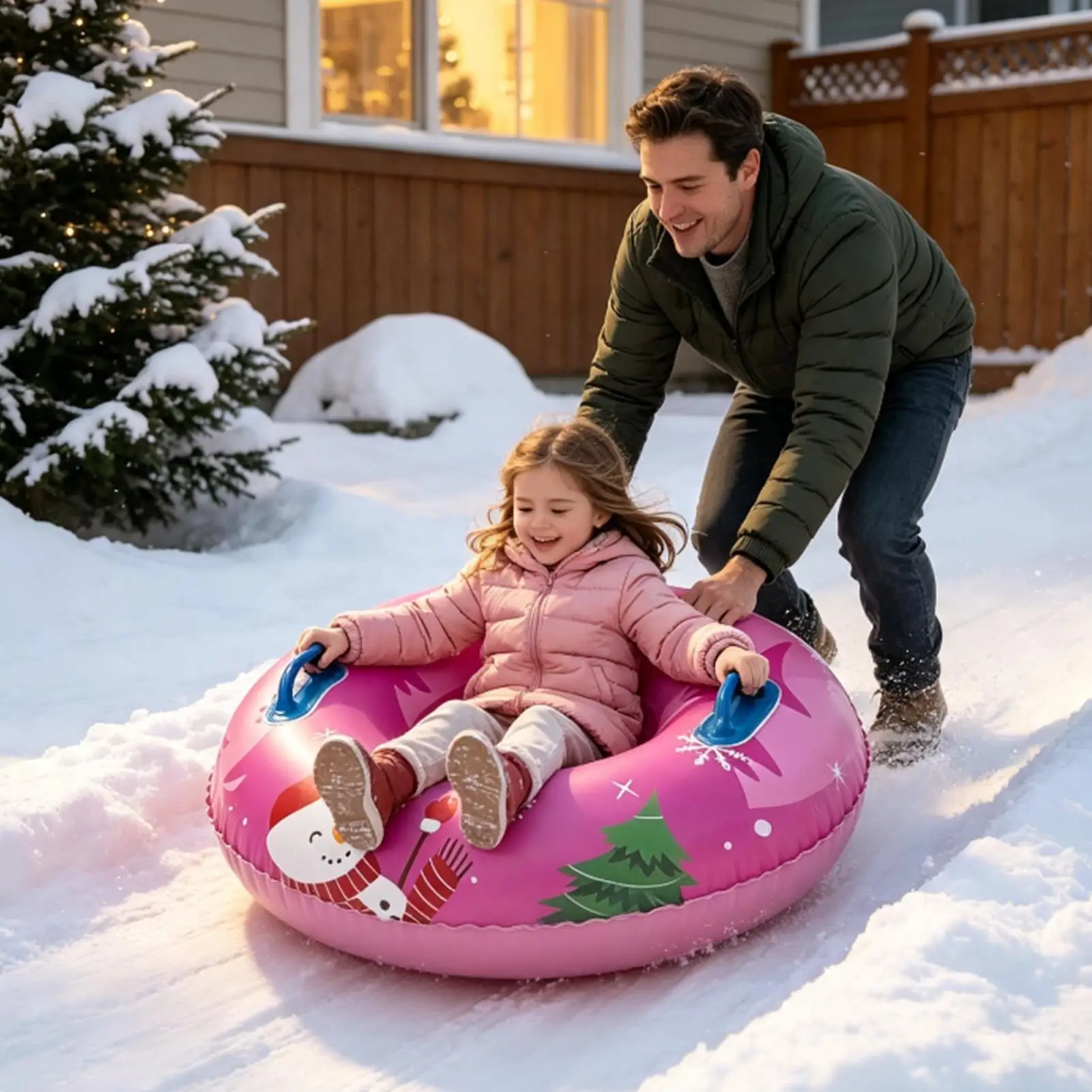 bouee-de-neige-robuste-tube-gonflable-rond-avec-poignee-anneau-de-glissade-epaissi-pour-allee-et-chemin-d'acces-en-hiver