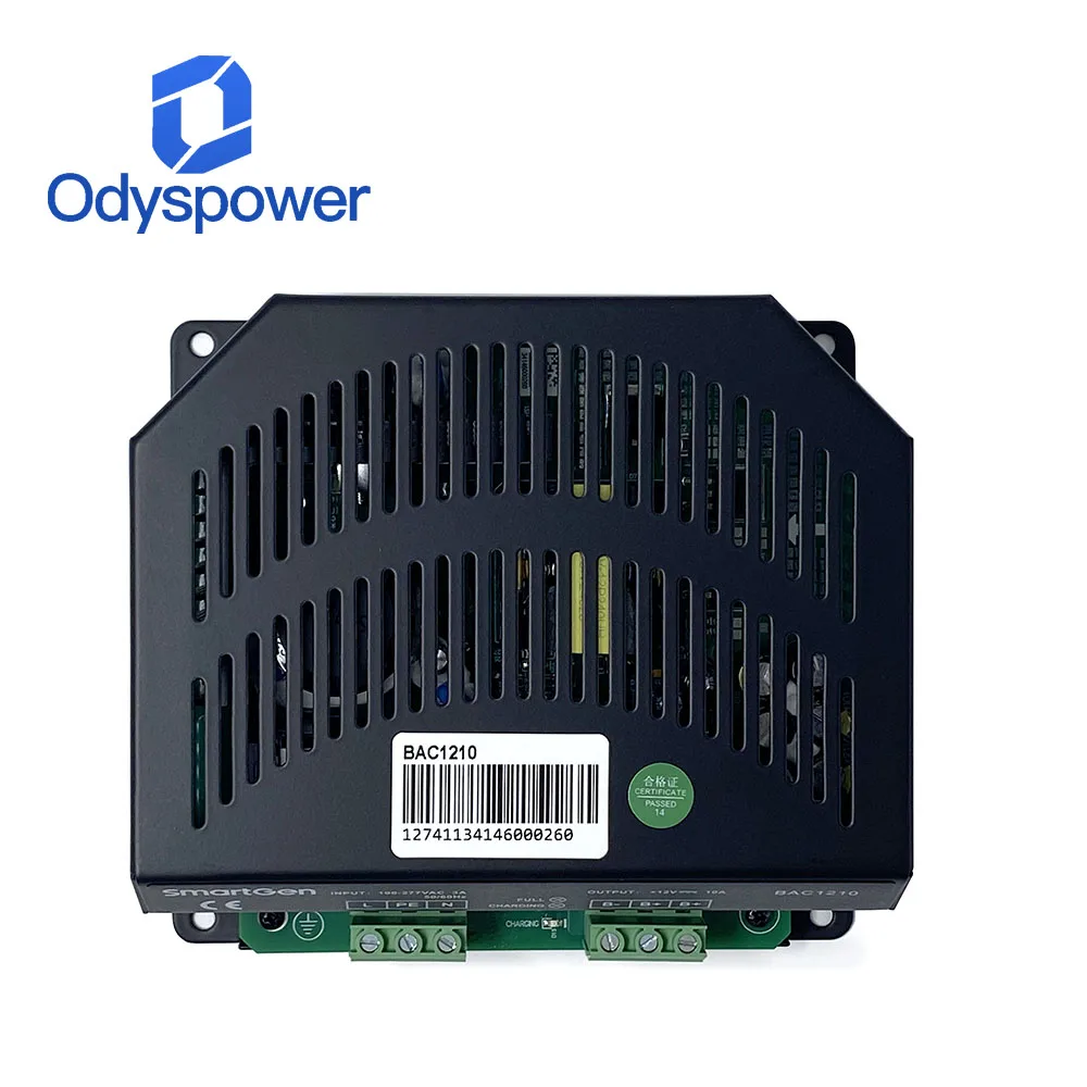 

BAC1210 Smartgen Generator Set 12V/24V Battery Charger Diesel Generator Lead-acid Battery Intelligent Charger