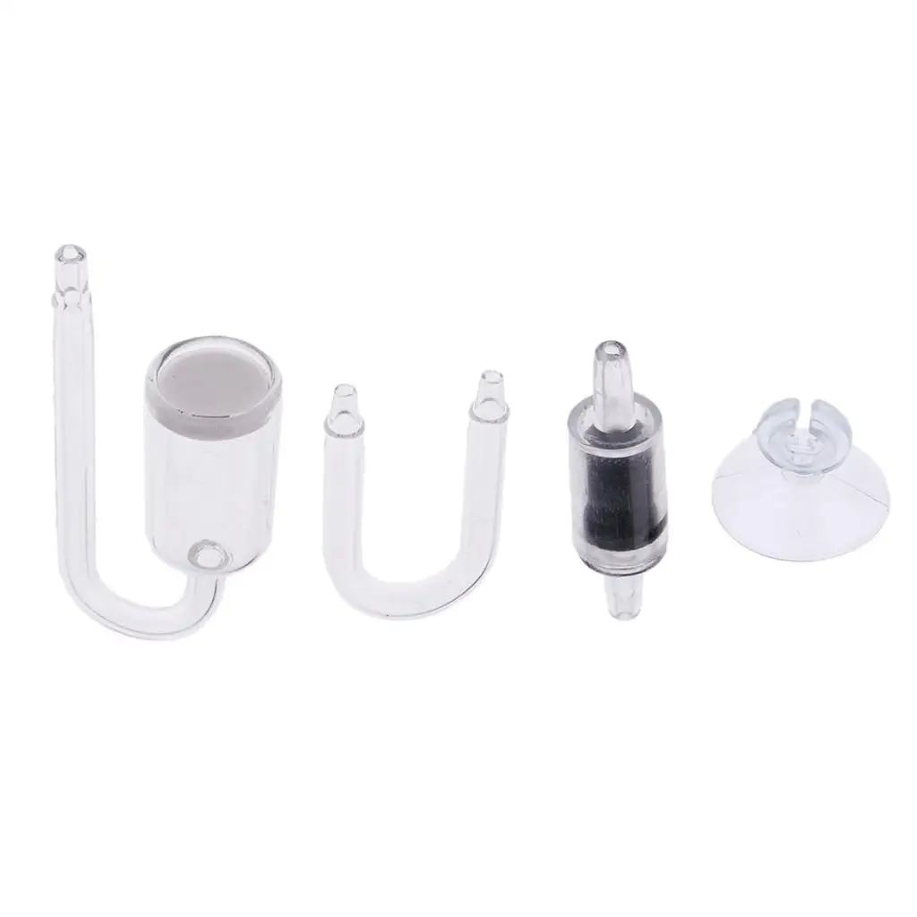 Acrylic Aquarium CO2 Diffuser Fine Ceramic Atomizer Reactor for Fish Tank Moss and Plant Growth System view 2
