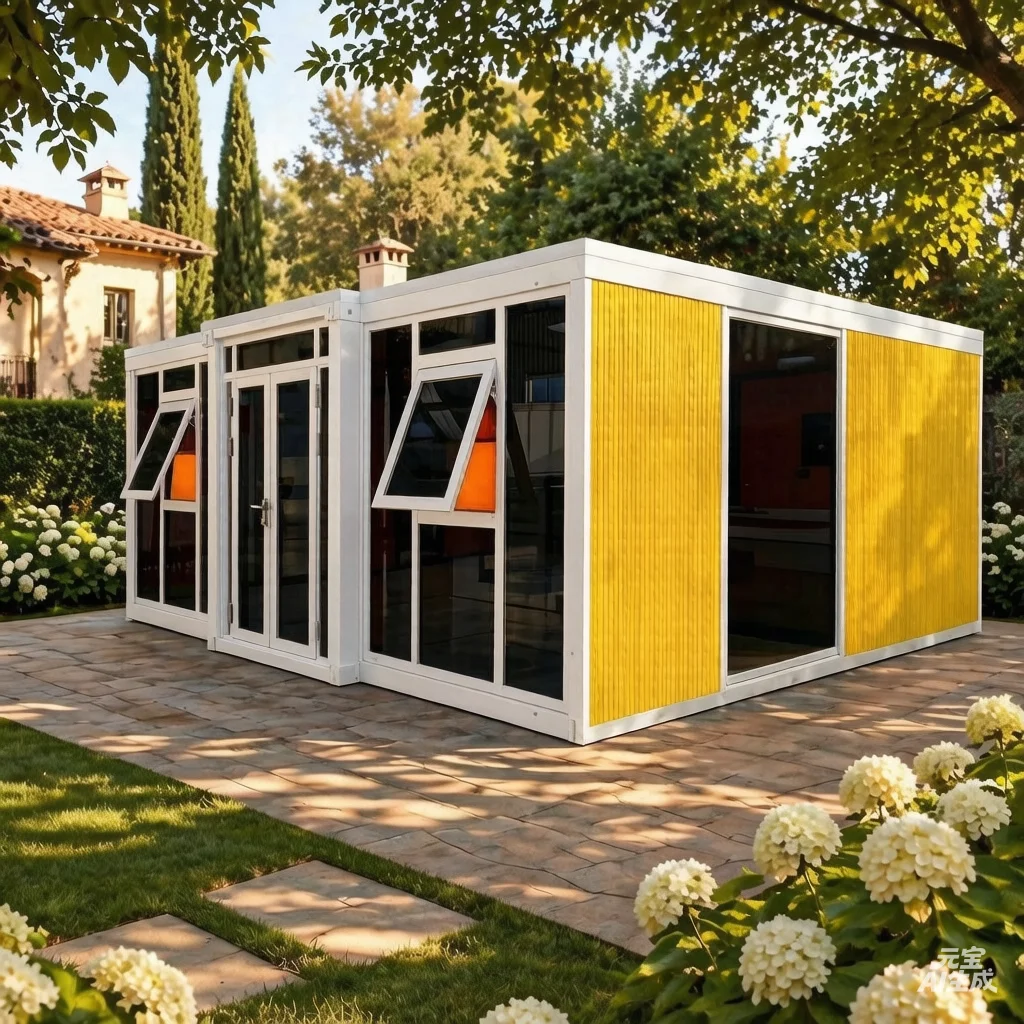 Folding Room Prefab Home 20FT 40FTMobile Tiny House Expandable Container House Forest Cabin Warehouse Barn Garden Rooms