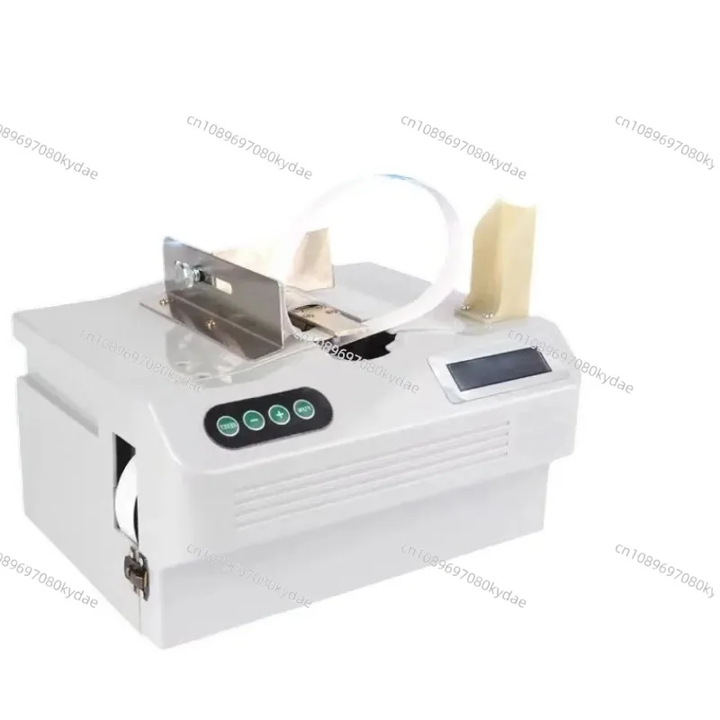 

Electric Cross Binding Machine Paper Tape Baler Desktop Packing Equipment for Daily Use