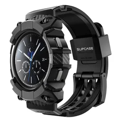 SUPCASE For Samsung Galaxy Watch 4 Classic Case 42mm (2021 Release) UB Pro Rugged Protective Cover with Watch Strap Bands