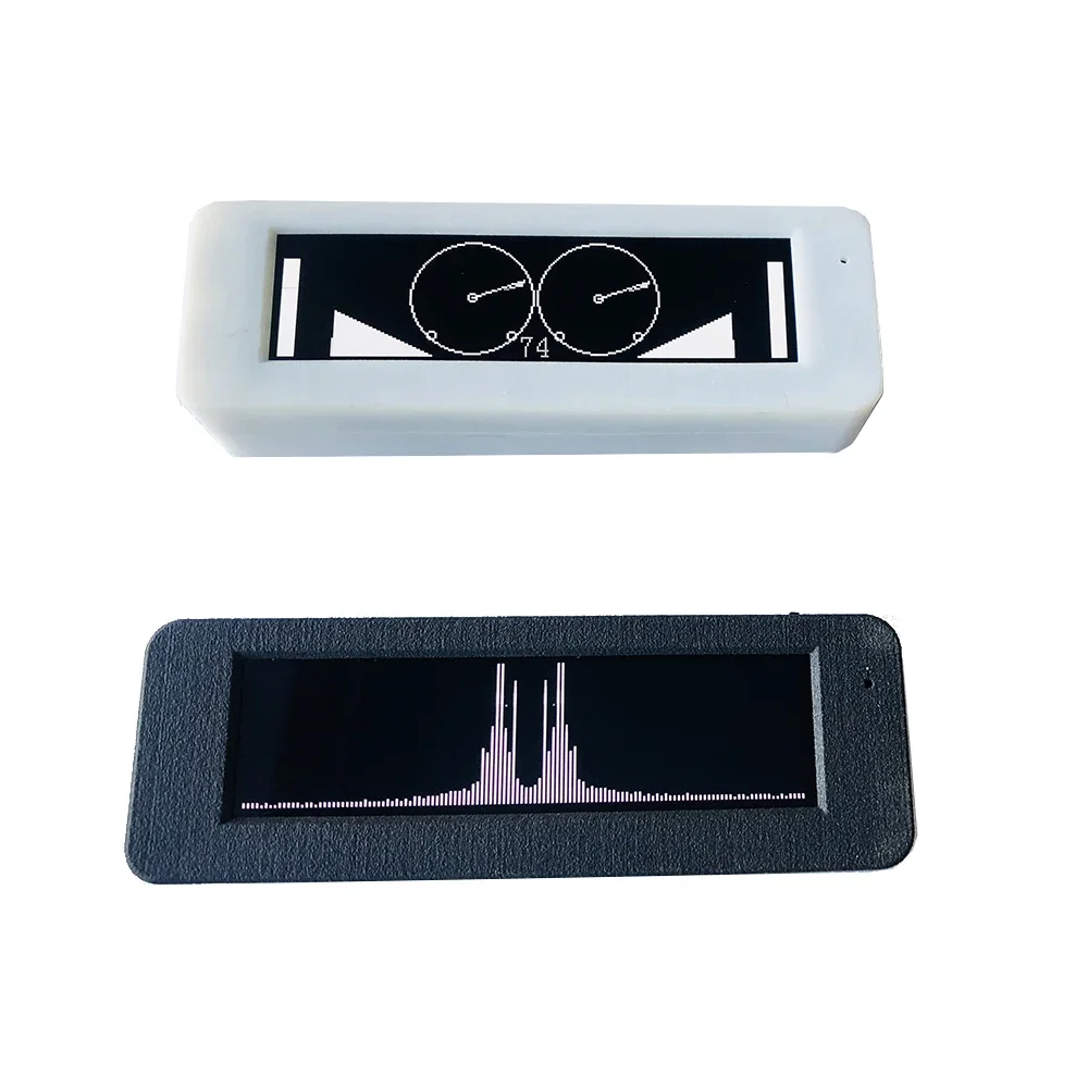 Nvarcher 3.12นิ้ว OLED Music Spectrum จอแสดงผล Car Control VU Meter ไมโครโฟน8 Effects ครั้ง