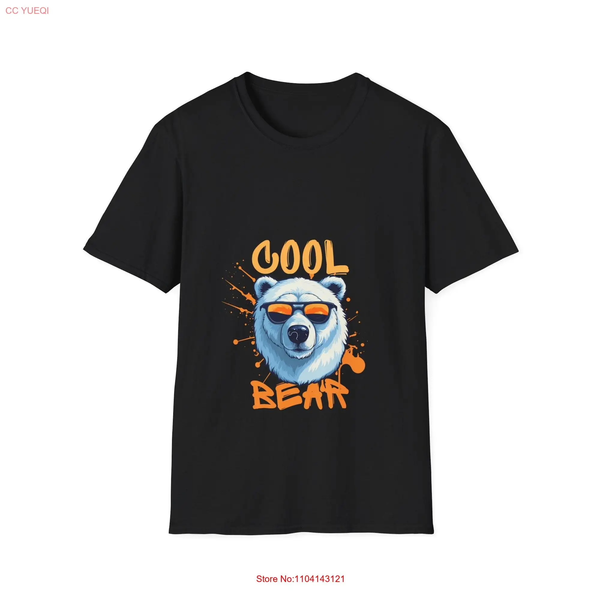 Cool Bear Chill T shirt Embrace the Vibes with This Laid Back Design long or short sleeves