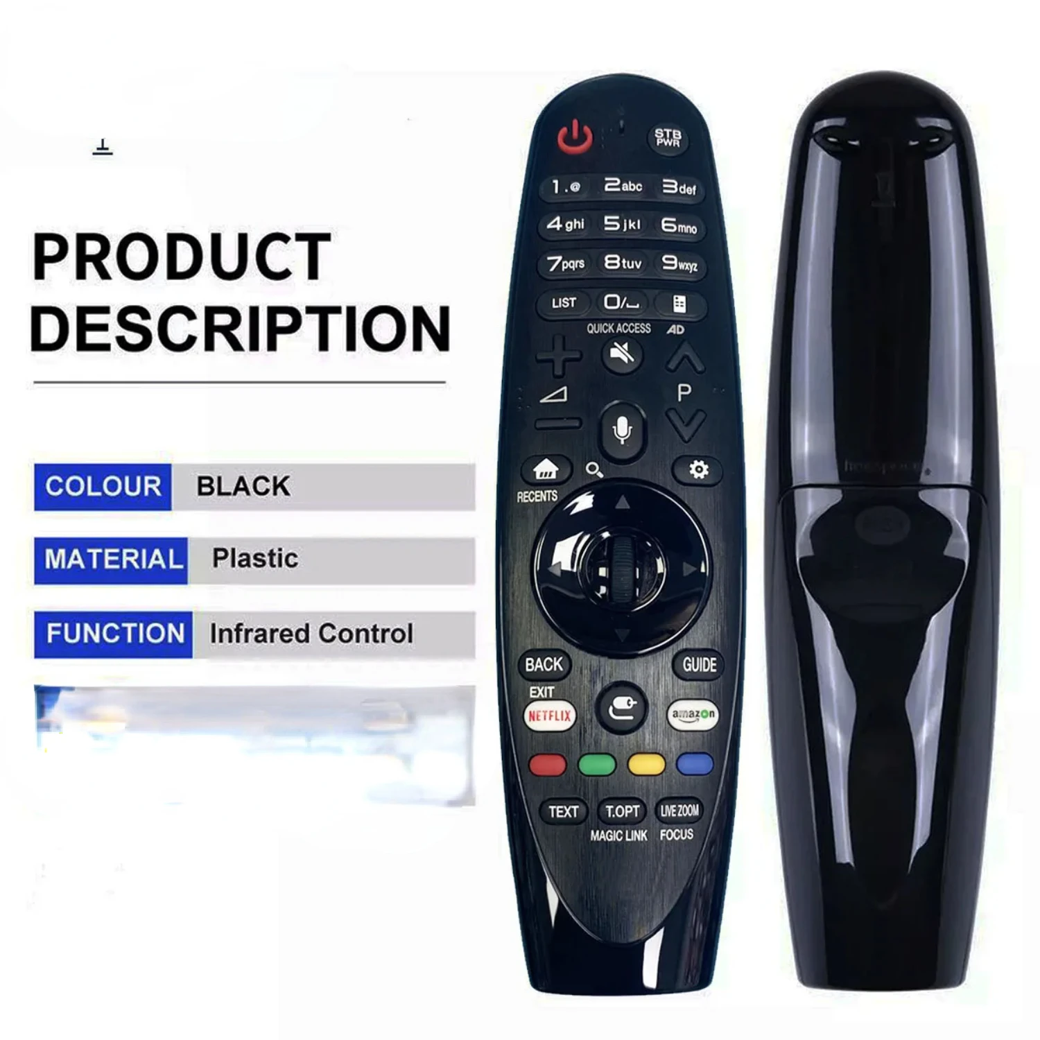 New Voice TV Remote Control AN-MR650A for  Magic Smart LED TV Remote Control with Voice and Flying Mouse  Fit for UJ S Mando ps