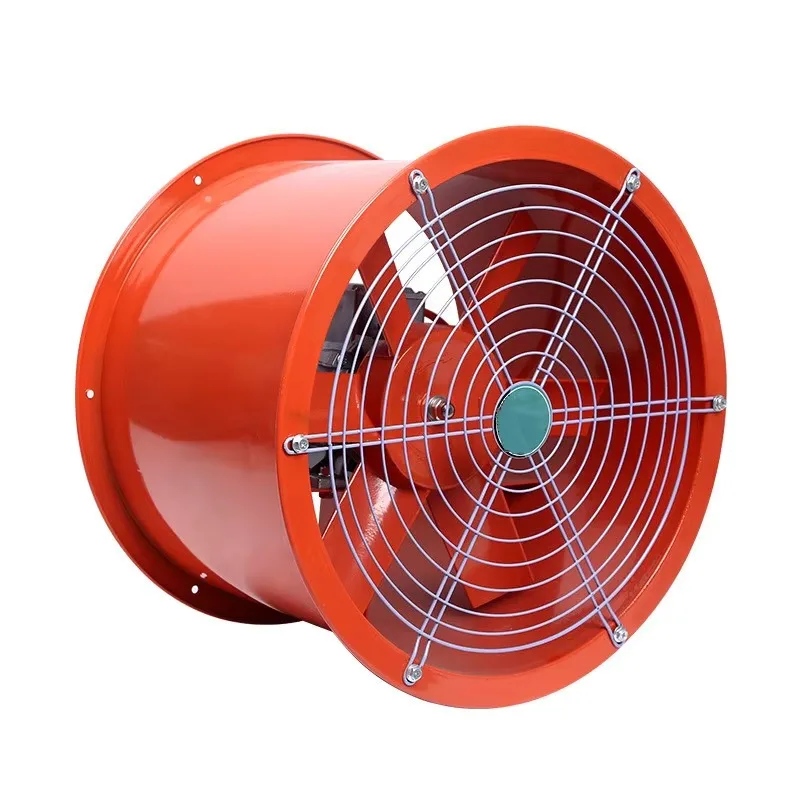 2026High Temperature Resistance  Axial Fan Industrial Ventilation Exhaust Oil-Proof and Moisture-Proof Axial Fan for Kitchen