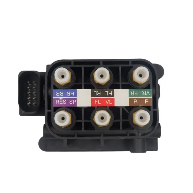 

4F0616013 Solenoid Valve Block for Audi A6C5 A8D3 A6C6 Distribute Air 4Z7616013 A6 C5 Valve Block for Bentley Air Supply