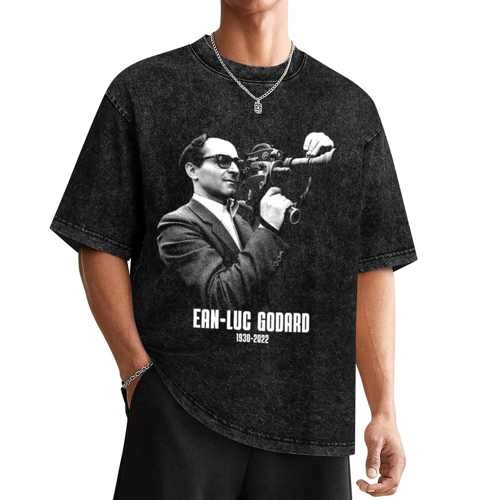 

Jean-Luc Godard T-Shirt Short sleeve tee tees t shirts for men