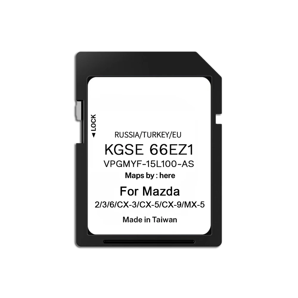 Karta nawigacyjna do Mazdy 2/3/6/CX3/CX5/CX9/MX5, aktualizacja map Europy UK, nowa karta nawigacyjna 2024, karta SD do nawigacji samochodowej GPS, 16GB KGSE66EZ1 — zdjęcie produktu 7