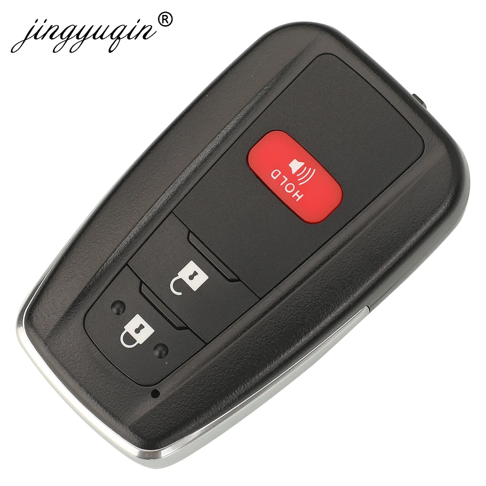 Jingyuqin 8990H-12180 Controle remoto de entrada sem chave para Toyota Corolla 2019 2020 2021 2022 312/314.3MHz HYQ14FBN Chave inteligente Fob 4A