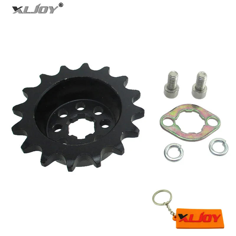 Offset Front Sprocket +15mm 420-16T For Honda CRF110F Mini Trail Monkey 125 Bike Zonghsen ZS190 Daytona Anima 190cc 212cc Engine