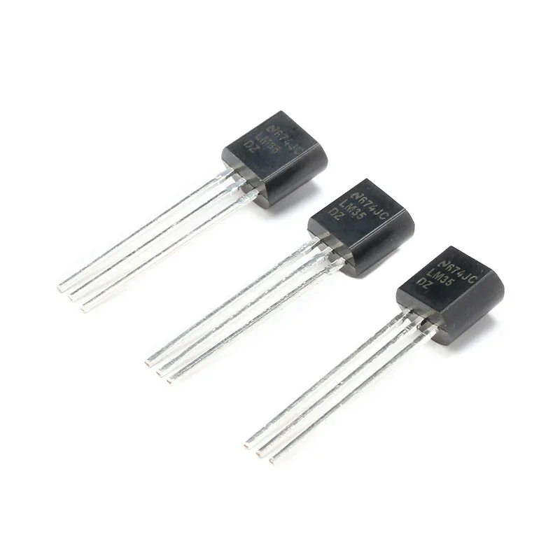 Sensor de temperatura de precisão LM35DZ TO-92 novo e original