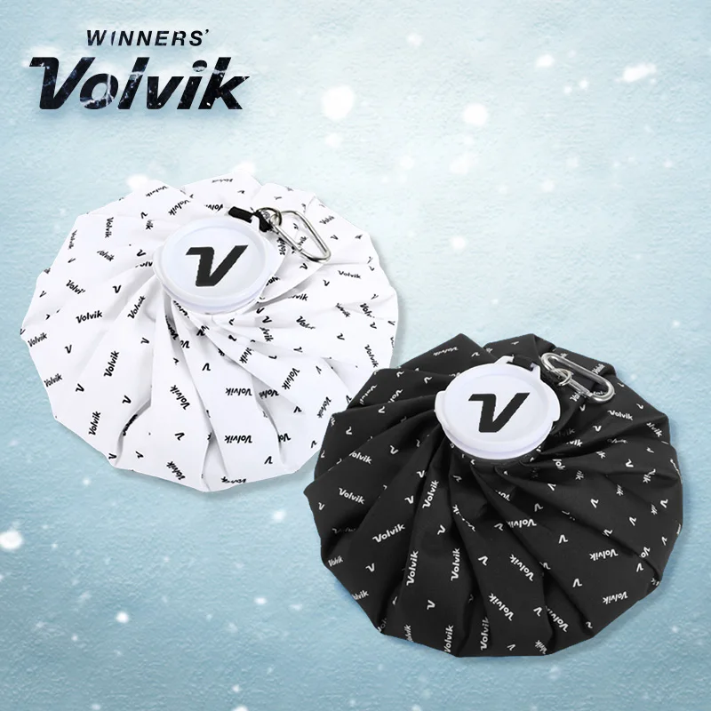 Volvik Pure Cool Ice Pouch Golf Ice Pack Cold and Hot Steamer