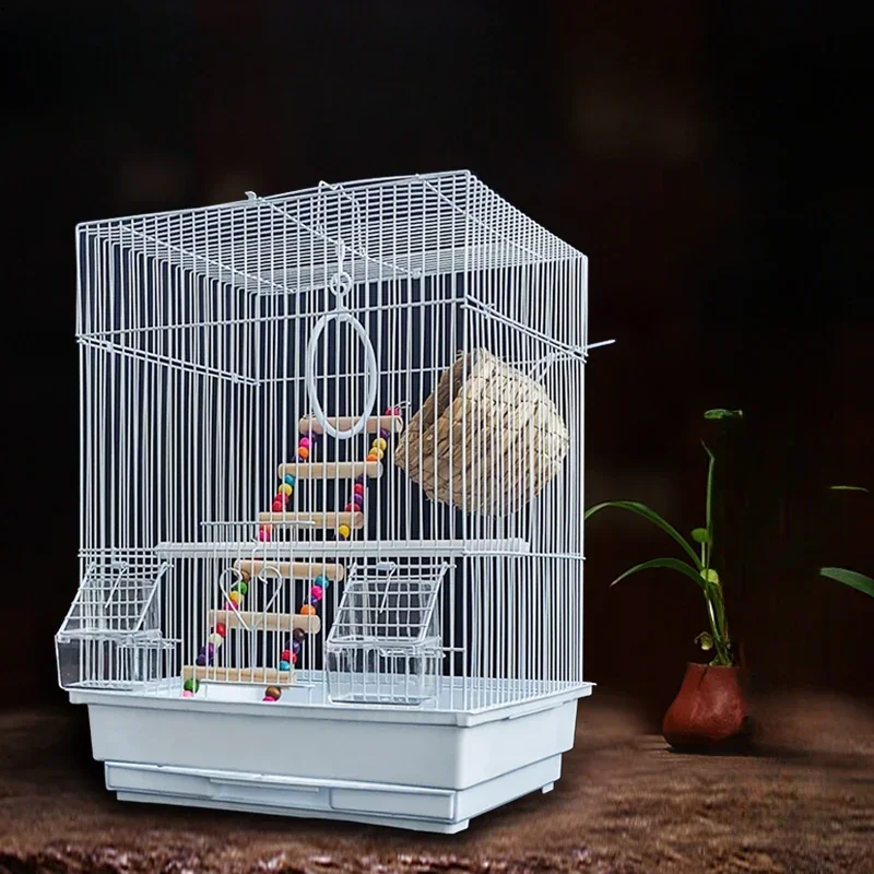 

Portable Backpack Bird Cages Habitat Outdoor Stuff House Bird Cages Hamster Feeder Canarios Accesorios Bird Supplies RR50BN