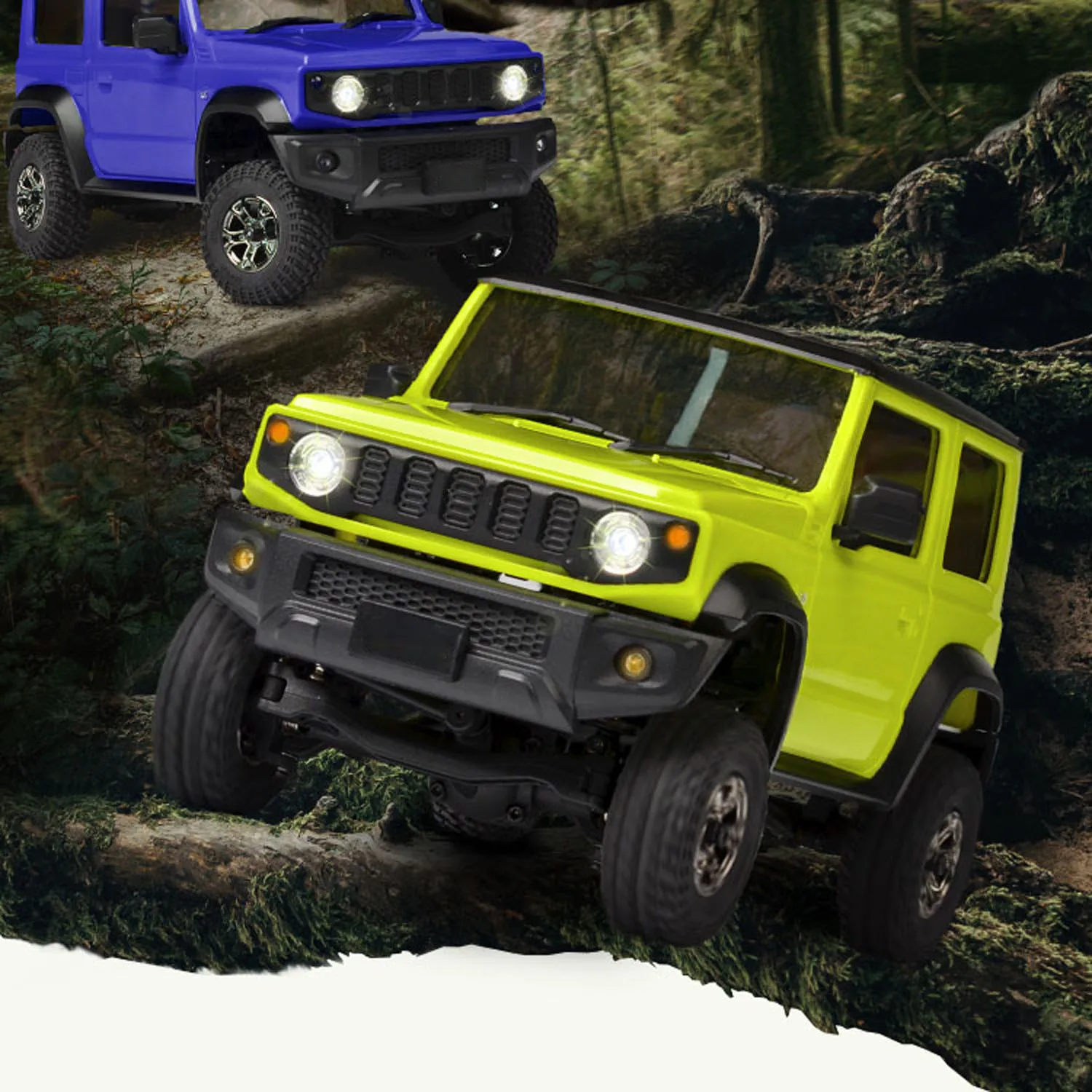

Outdoor Toys UdiRC UCX2402 1/18 RTR 4x4 Mini RC Rock Crawler Car Off Road Vehicles 130 Brushed Motor 30A ESC Light System Model