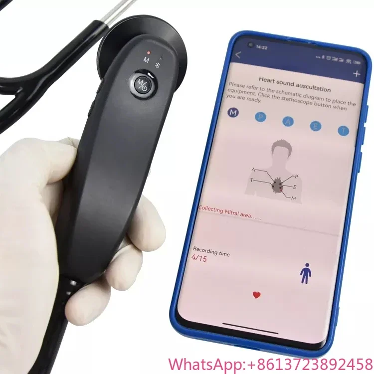 doctor intelligent electric blue tooth stethoscop, cardiology iv core digital electronic stethoscop medical