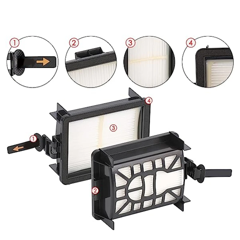 Adatto per accessori per parti di Robot spazzanti Shark AV2501AE/AV2502AE filtro Haipa Filter Cotton