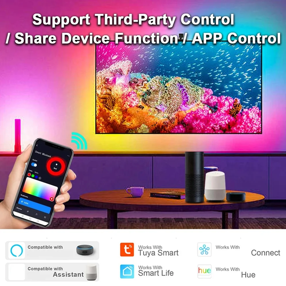 Zigbee 3.0 WiFi LED Controller, แถบ RGB 2.4GHz
