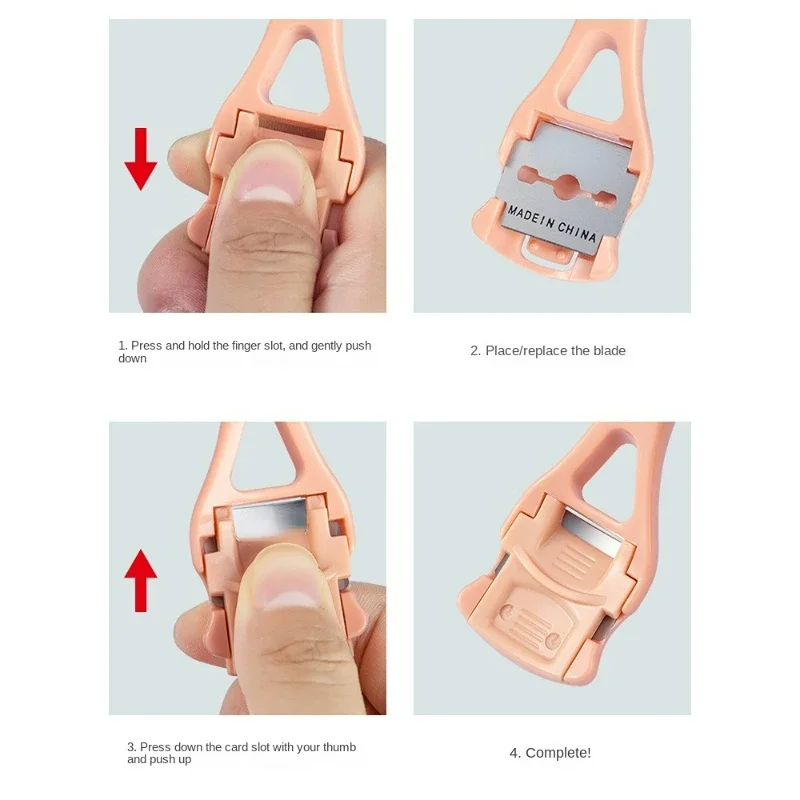 ที่ขูดหนังด้านเท้าแบบมืออาชีพ ทำจากสแตนเลส ด้ามจับพลาสติก สำหรับขจัดหนังด้าน ตาปลา และส้นเท้าแตก อุปกรณ์ดูแลเล็บเท้า