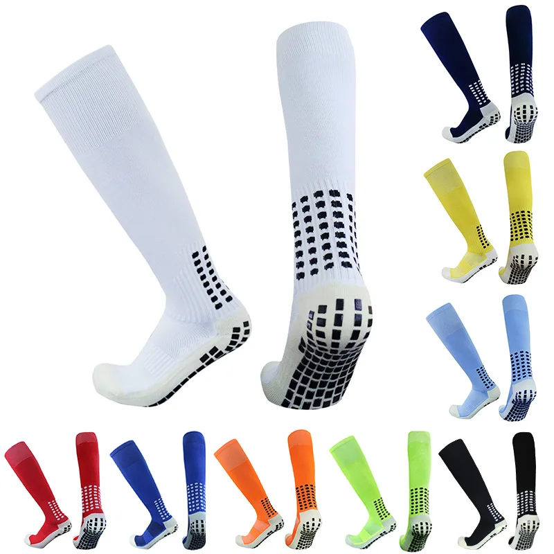 Long Colors Sports Football Multiple Socks Anti Slip Grip Rugby Men and Women Soccer Socks