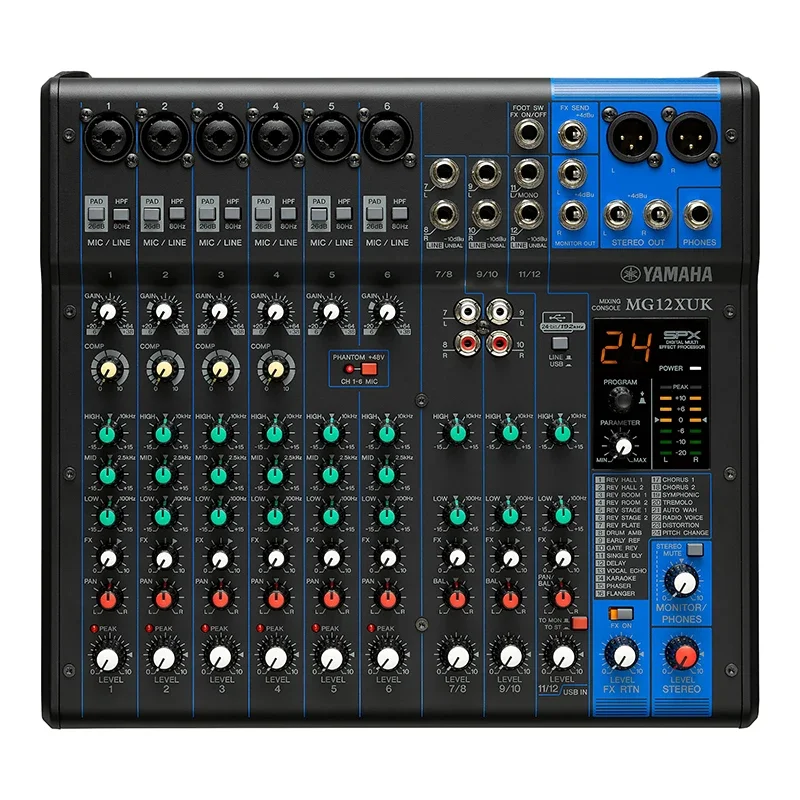 Outdoor Performance 12-channel 16-channel Mixer MG12XU/MG12/MG12XUK Genuine LicensedMG16XU