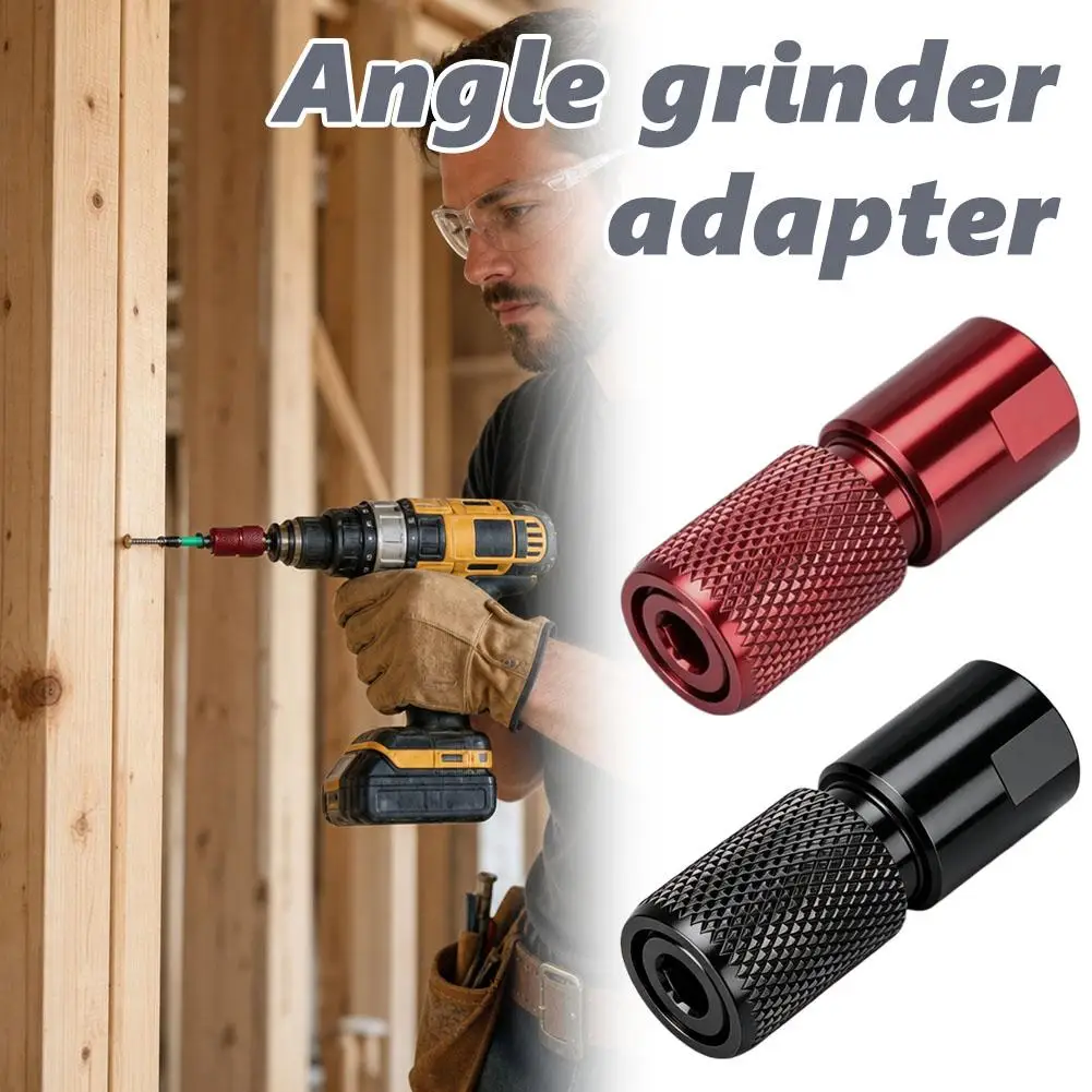 Electric Hand Drill Hex Adapter 6.35mm Hexagon Shanks Quick Change Bit Holder Quick Release Conversion Pocket Tool Converters
