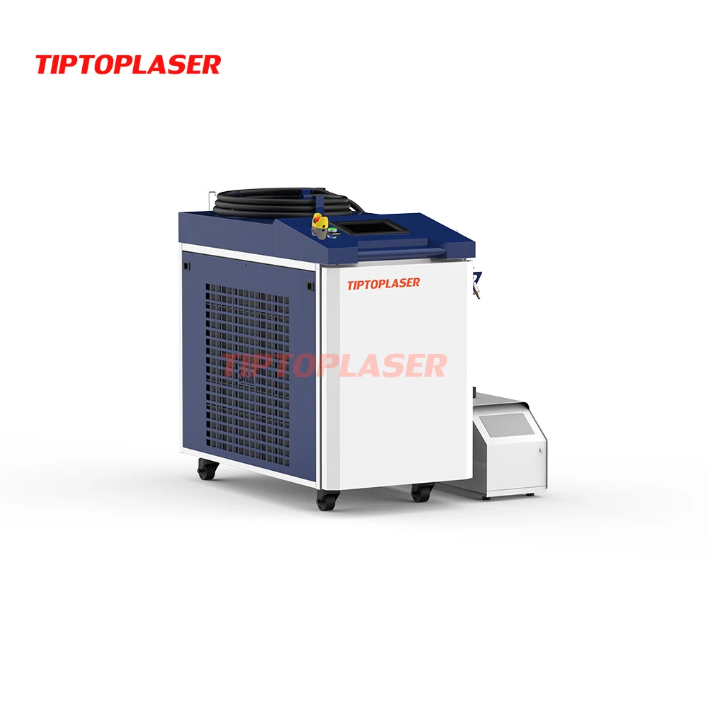 

Tiptop 1500w Handheld Continuous Laser Welding Machine air Cooling the Welding Interface Is Firm and Beautiful 3 in 1 Multiuse