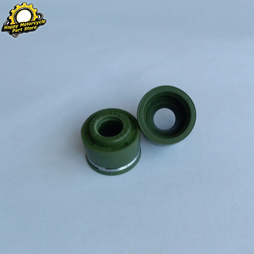 16pc/32pc/50pc/100pc 5.5mm For Honda CJ360 CB250 CB350 CB360 CJ250 Motorcycle Cylinder Intake Exhaust Valve Stem Guide Oil Seal