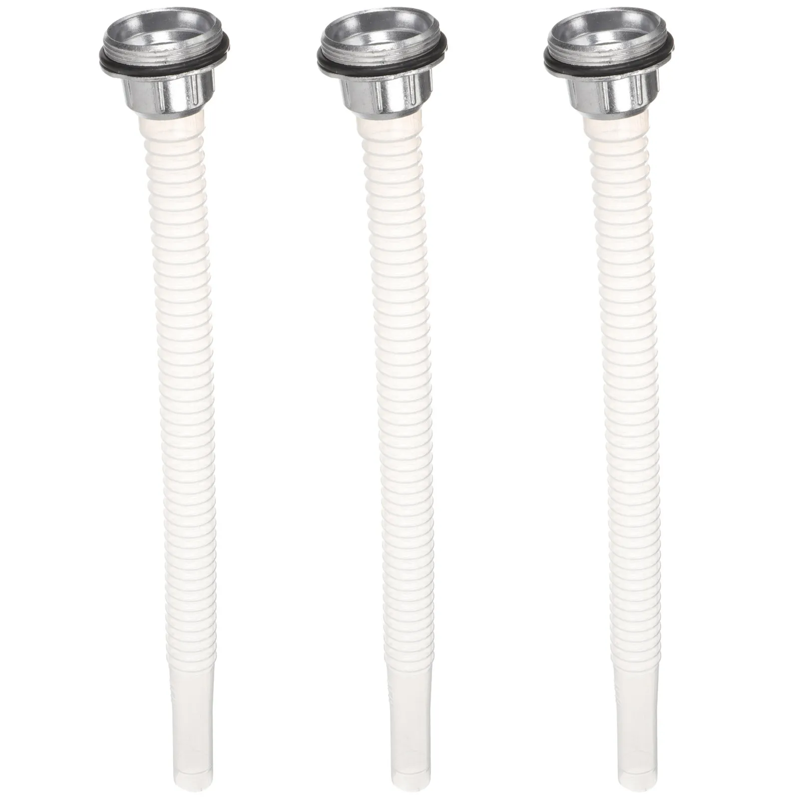 3Pcs Flexible Fuel Spout for Diesel Oil Cans Air Vent No Overflow Smooth Flow Lightweight Portable Can Spout