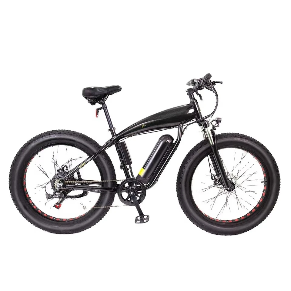 

New Moped Electric D1 48V 500W 750W Powerful Motor Ebike 7 Speed Gear Electric Moped With Pedals Adult