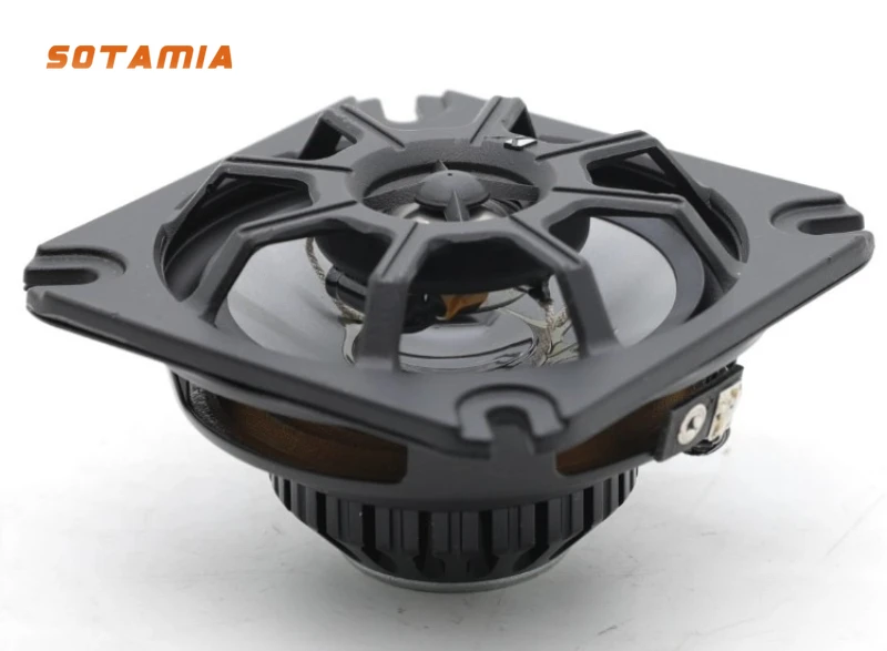 

SOTAMIA 1 шт. 4-дюймовый коаксиальный динамик 4 Ом 40 Вт титановая пленка твитер 20 ядерный магнит водонепроницаемый динамик Bluetooth звуковая коробка