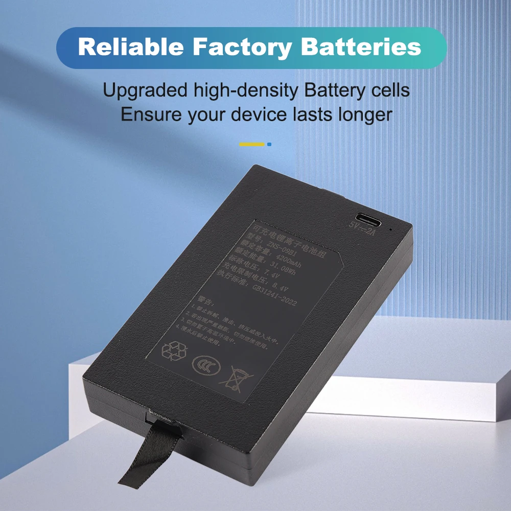 ZNS-09B1 4200mAh C+C- P-P+ Bat - Home Security Battery Replacement ulasan dan harga