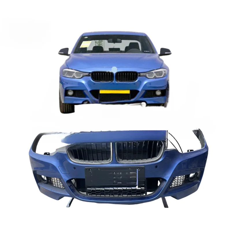 

Для BMW 3 серии F30 F35: Оригинальная решетка радиатора и б/у бампер для комплекта обвеса 2016-2019, пластик