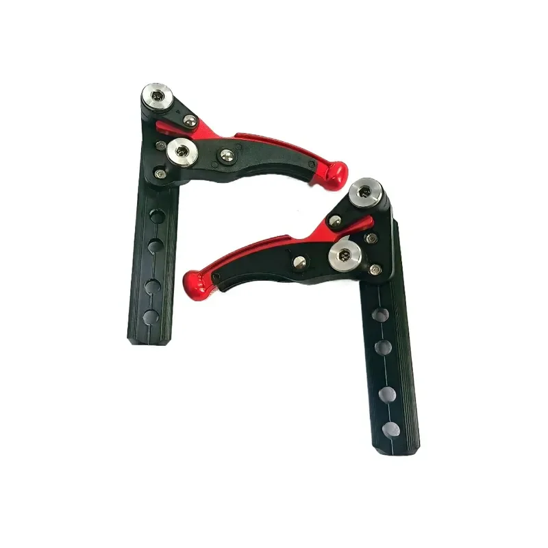 Aluminum Alloy Sports Wheelchair Lightweight Scissor Brake Manual Wheel Chair For Outdoor Racing Athletic Training Durable