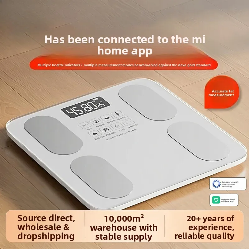 Household Weighing Scale Precision Electronic Scale Charging Weighing Human Health Scale Smart Bluetooth Body Fat Scale