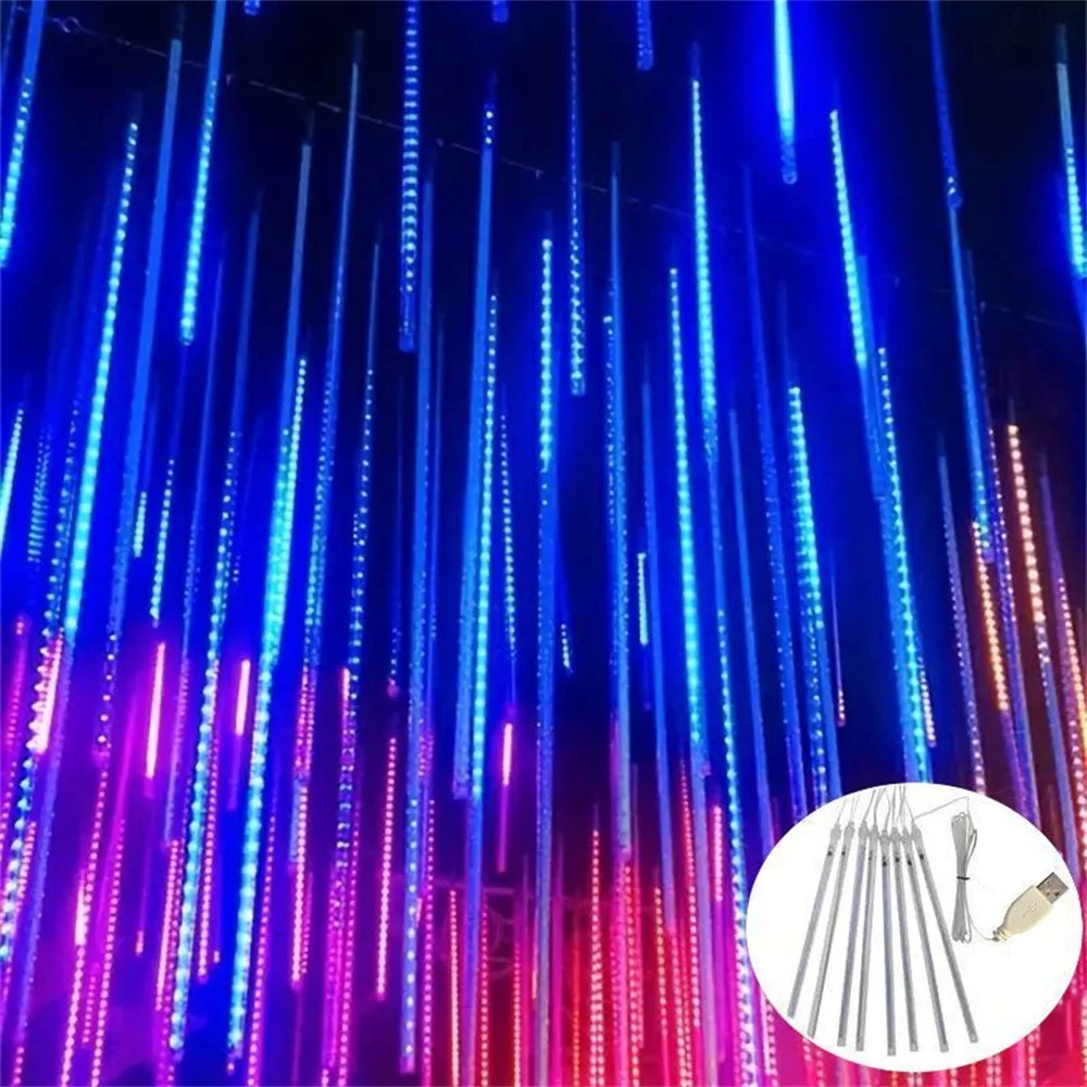 

USB-гирлянда LED «Метеоритный дождь» для праздничного декора: свадеб, вечеринок, Рамадана, украшения спальни