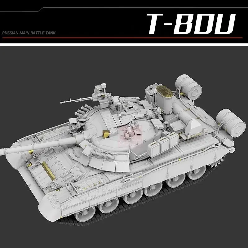 RYEFIELD 5105 1/35 Russian T-80U Main Battle Tank Model Kit