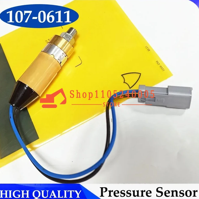 107-0611 1070611 أجزاء آلات البناء مفتاح مستشعر ضغط الزيت لمحرك E330B 3114 3116 #5