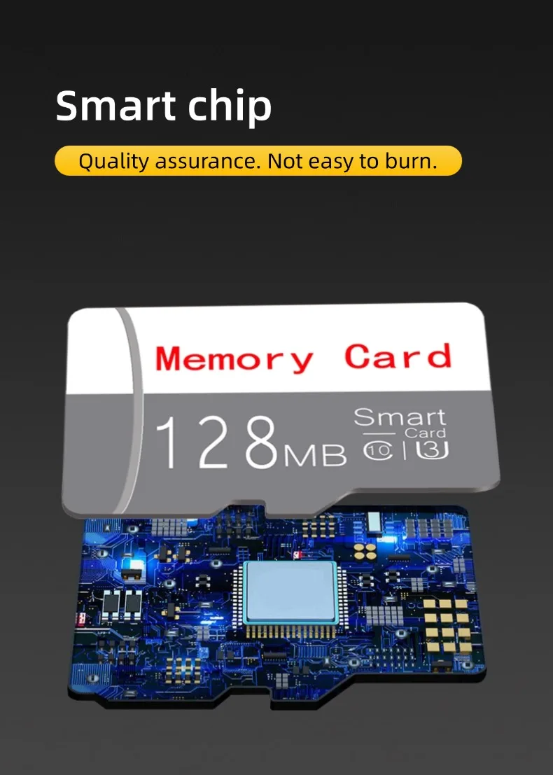 Cartão micro memória sd tf cartão flash c10 u1 4gb 2g 1g 128m 256m 512m para telefone ou alto-falante mp3 mp4