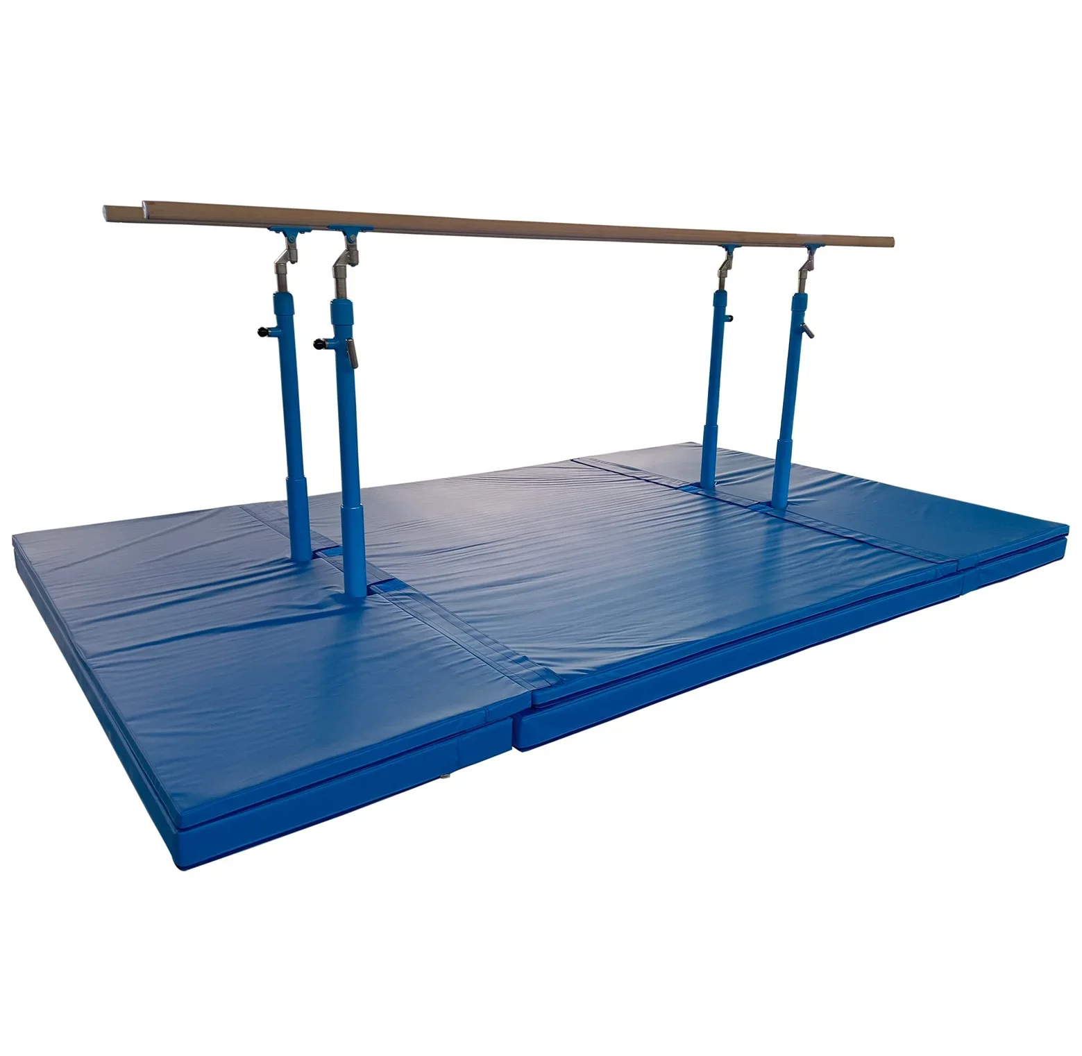 Cheap Professional Artistic gymnastics parallel bars with floor mat