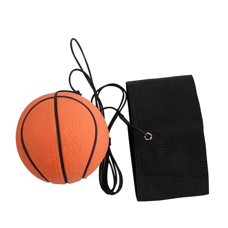 

【Flash Sale】A Bouncy Ball Hand Bouncy Wrist Elastic Wrist Balls Hover Soccer Wristband Toys For Wrist Line Balls Kids Outside To