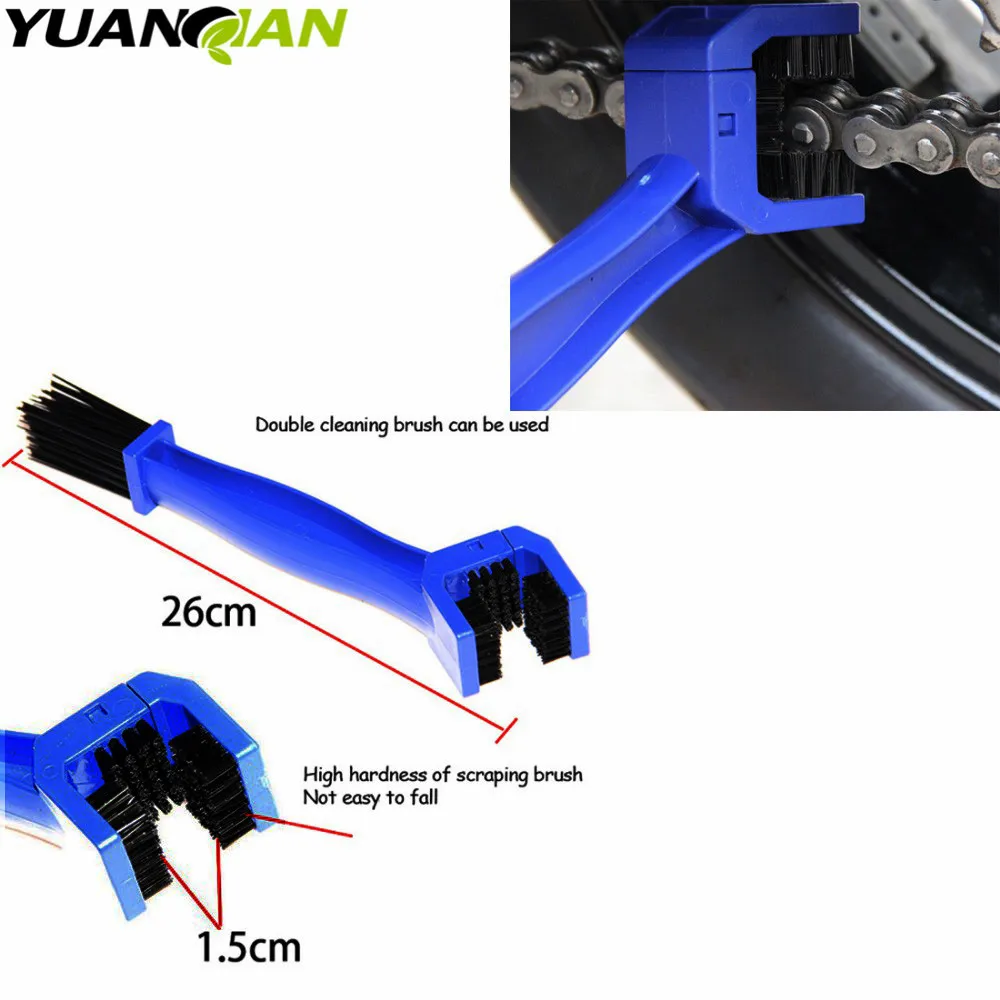 Universal Bike Chain Maintenance Cleaning Brush For HONDA CR YZ RM KX 80 125 250 450 500 CRF YZF RMZ KXF SX XC EXC XC-W SX-F