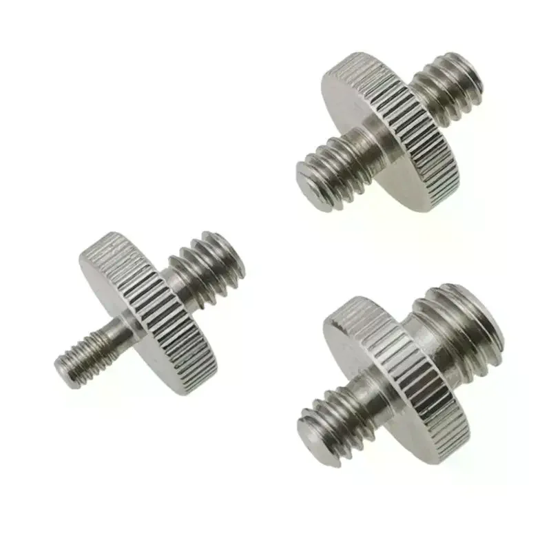 1/4 Inch Male To 1/4 3/8 Inch Male Camera Screw Mount Adapter Tripod Screw Adapter Thread