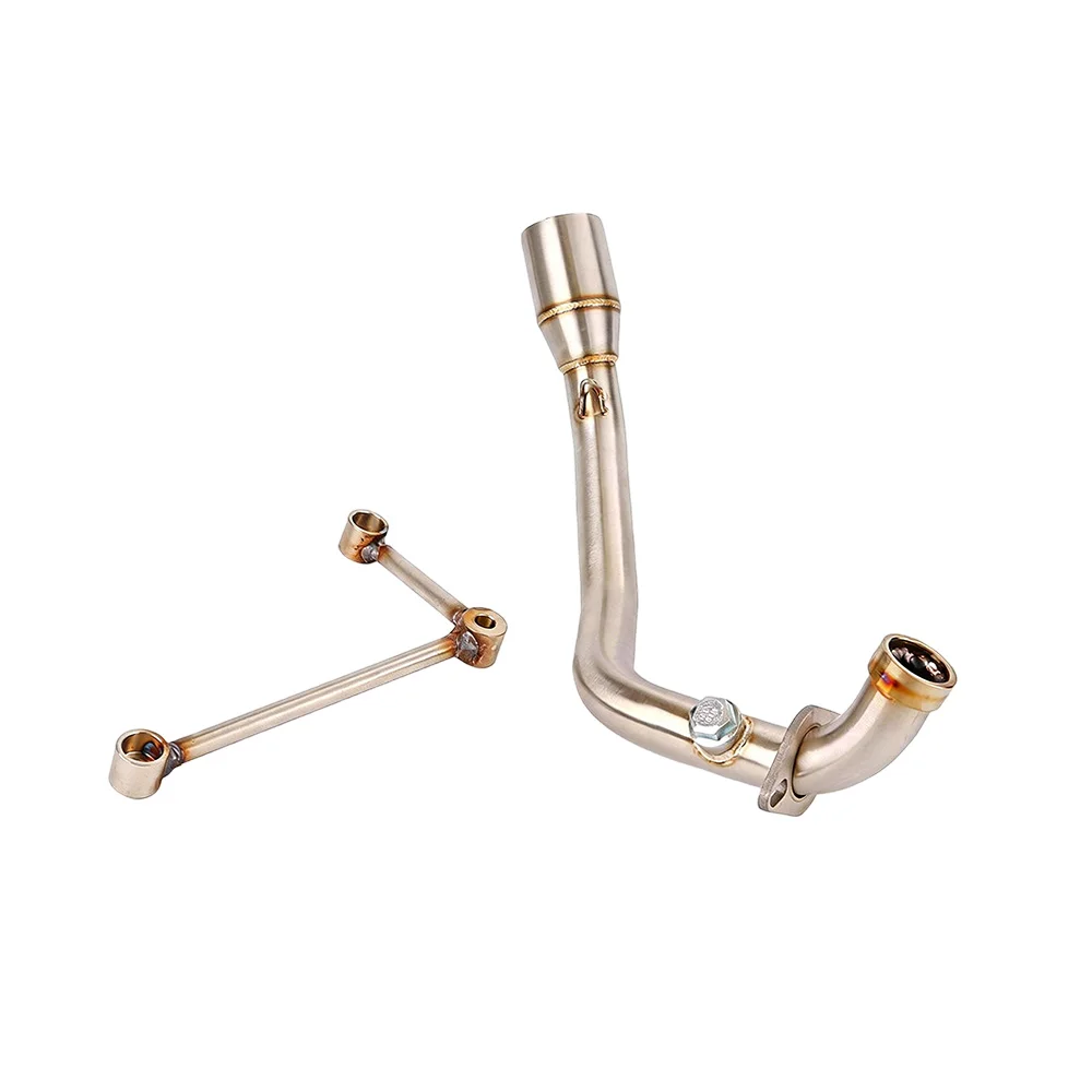 Auspuffanlagen für Yamaha BWS 125 Zuma 125 Komplettes System Krümmer Auspuffverbindungsrohr Schalldämpfer 310mm Auspuffrohre – Detail 6