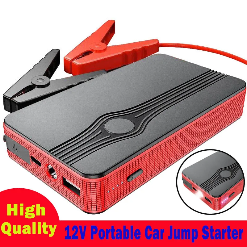 

12V Car Battery Jump Starter Portable Charger Car Booster Auto Starting Device Emergency Starter Fast Charging 400A