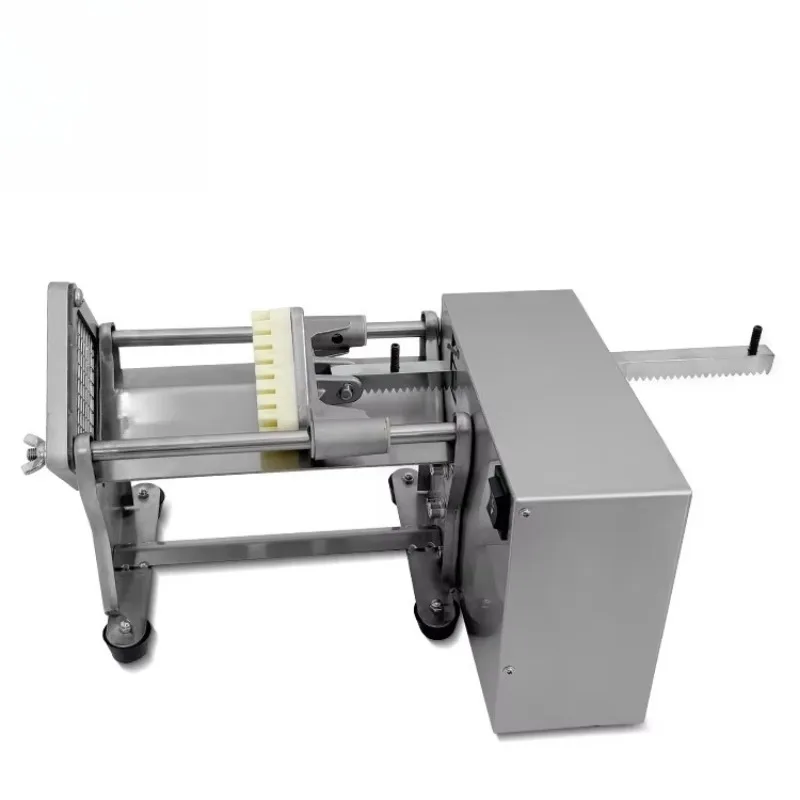 Fried potato chips fast food commercial electric vegetable cutter