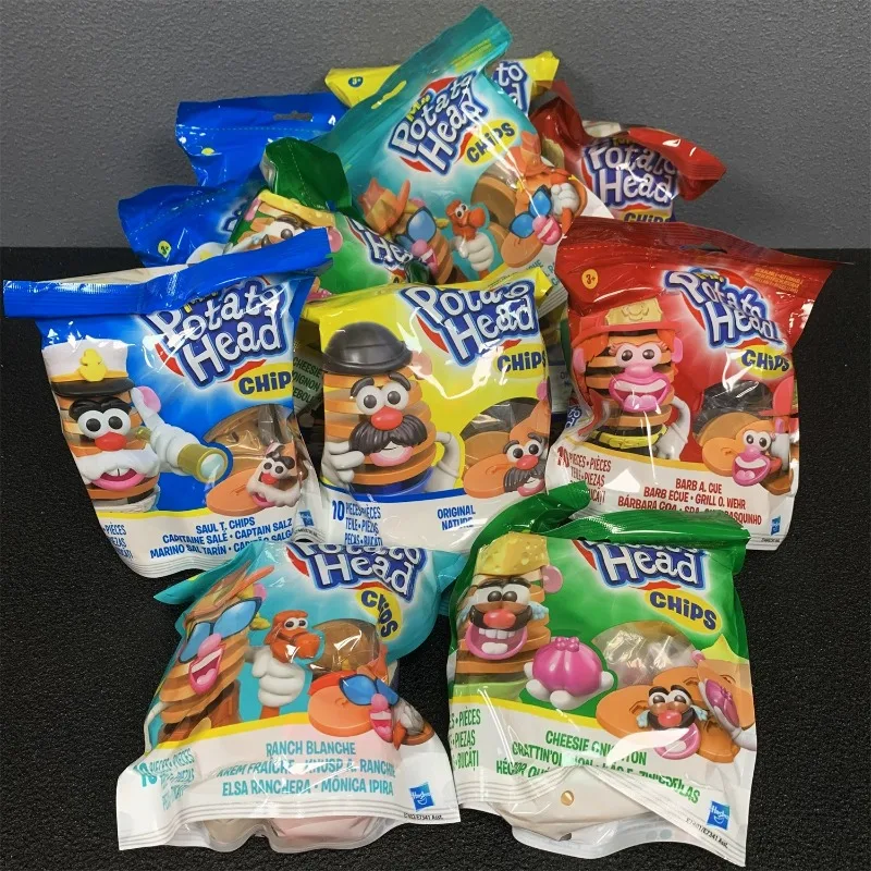 هاسبرو Mr.Potato رئيس رقائق العصرية صندوق أعمى اللعب أنيمي الشكل الجمعية المنقولة المشتركة دمية نموذج اللعب جمع الحلي #4